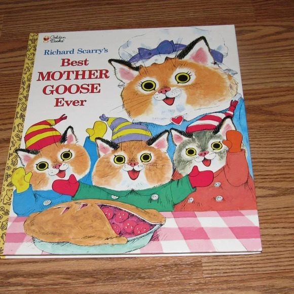 Richard Scarry's BEST MOTHER GOOSE EVER Book - Picture 1 of 5
